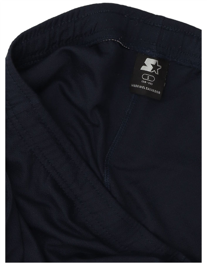 Pantaloncini sportivi da uomo Starter piccoli sportivi in poliestere blu navy