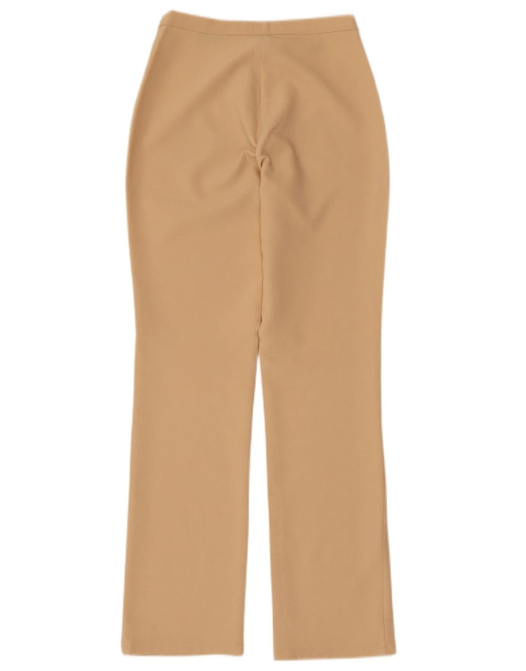 Pantaloni casual dritti da donna BENETTON IT 40 Small W26 L30 Beige