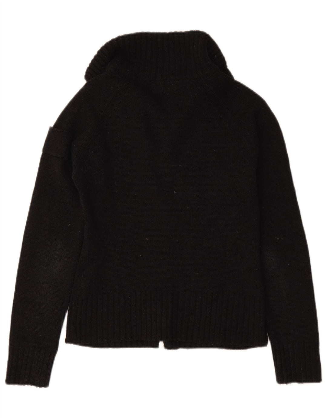 Maglione cardigan da donna Zara UK 12 Acrilico blu navy medio
