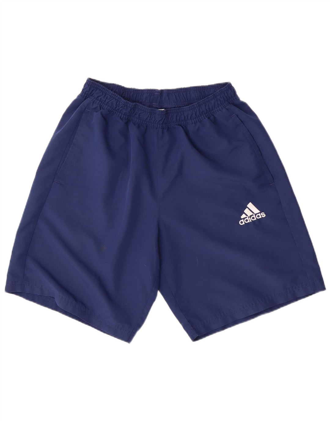 Pantaloncini sportivi da uomo ADIDAS medio blu navy in poliestere