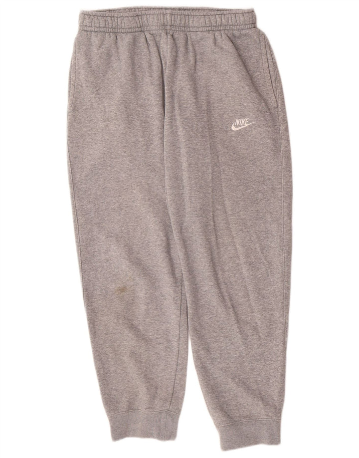 NIKE Pantaloni da tuta da uomo Joggers in cotone grigio medio