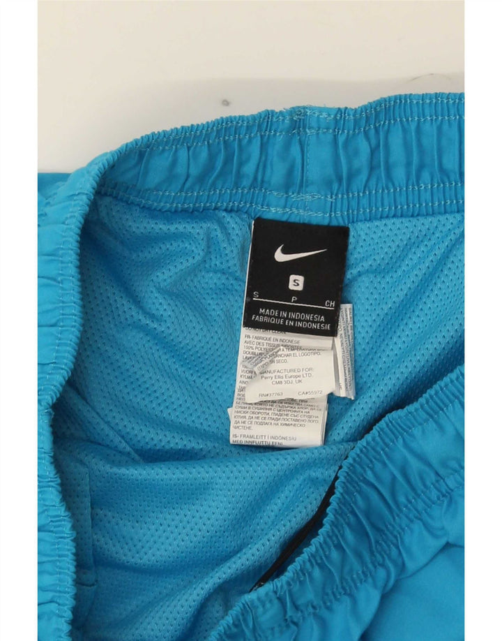 Pantaloncini da bagno Nike da uomo piccoli in poliestere blu