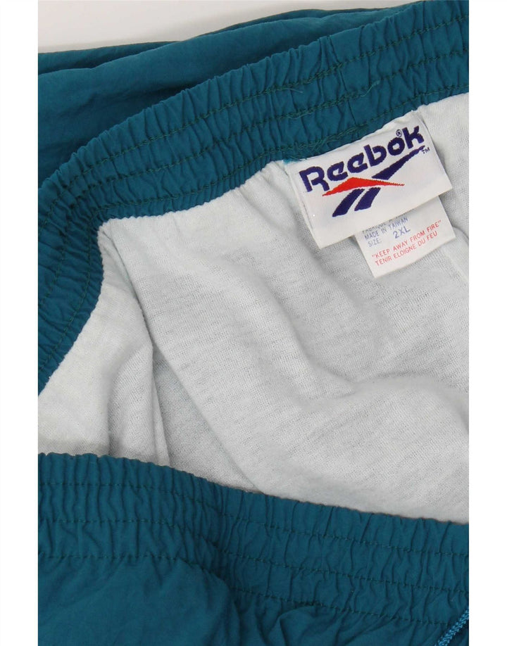 Pantaloni da tuta da uomo Reebok Joggers 2XL nylon blu