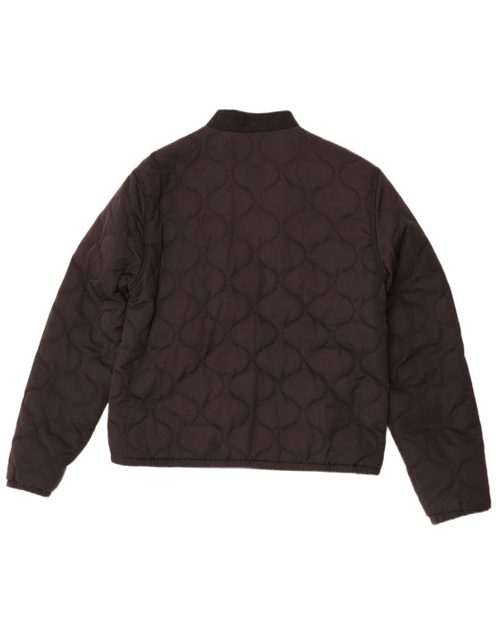 Giacca trapuntata da uomo Vans UK 40 grande poliestere nero