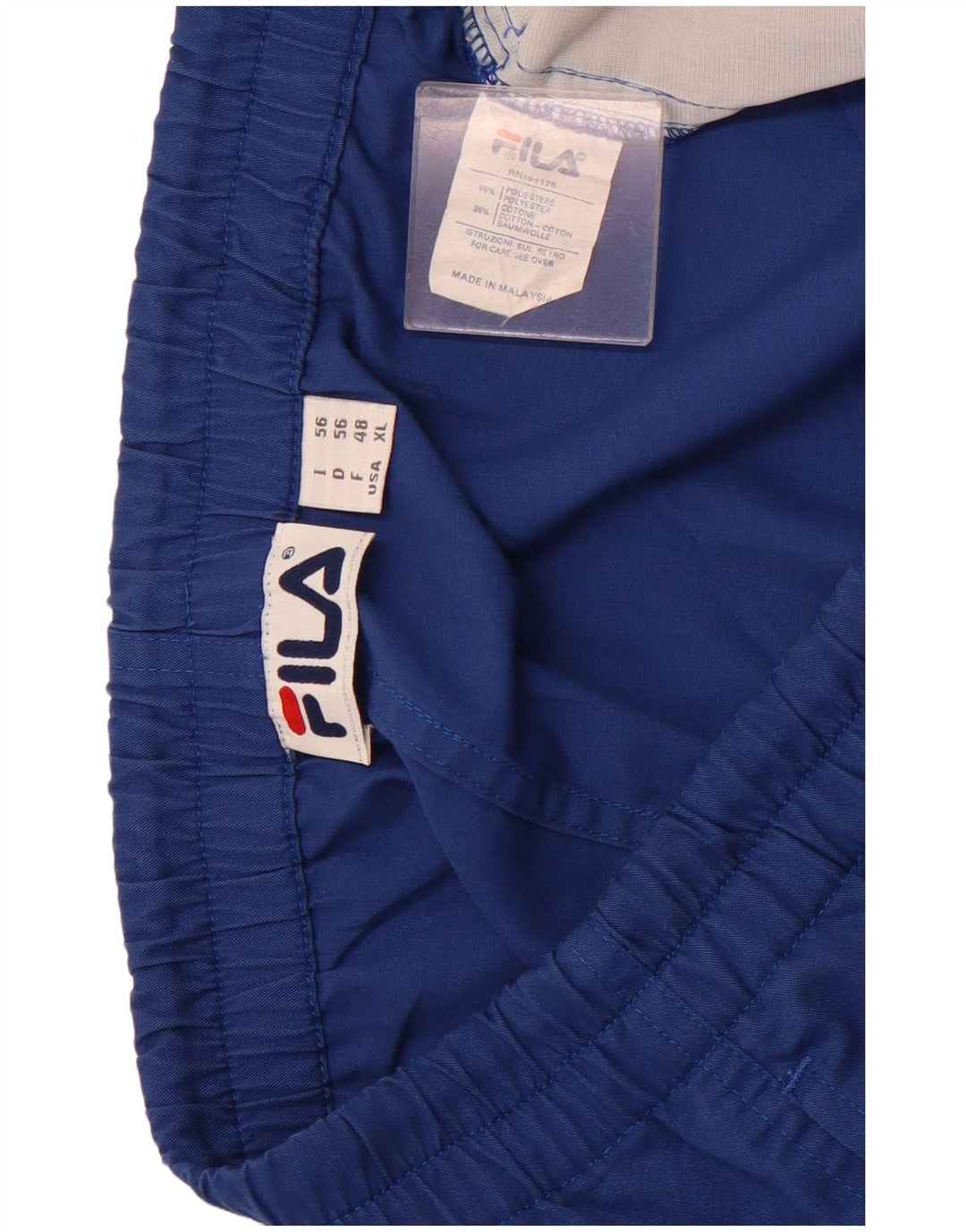 Pantaloncini sportivi da uomo FILA XL blu poliestere