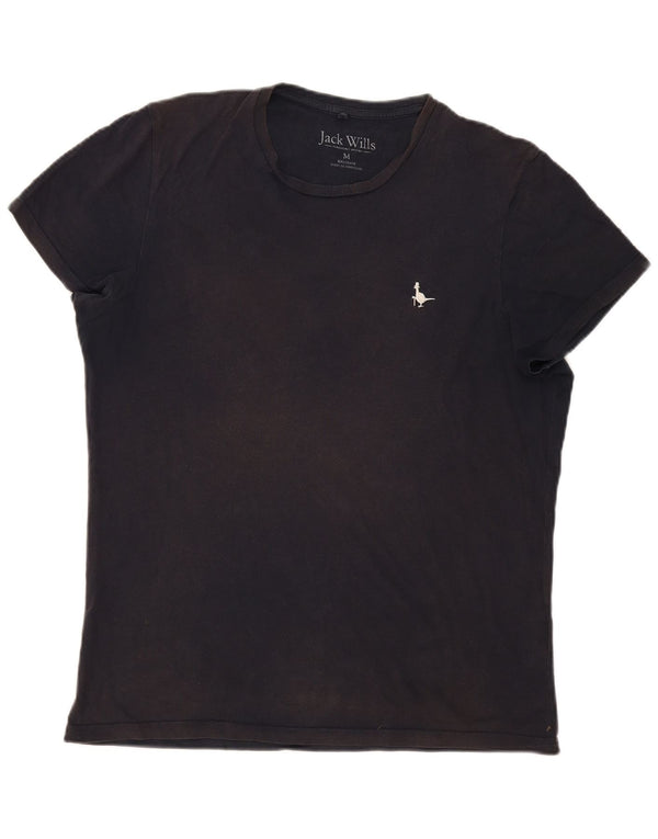 T-shirt da uomo Jack Wills Top in cotone blu navy medio