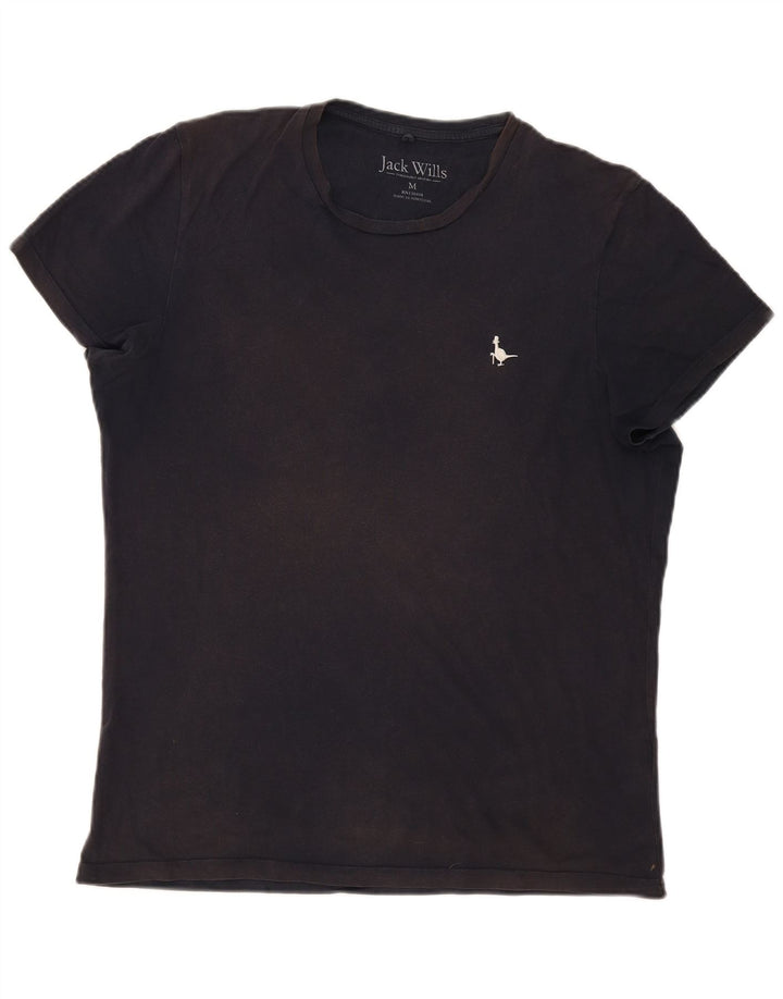T-shirt da uomo Jack Wills Top in cotone blu navy medio