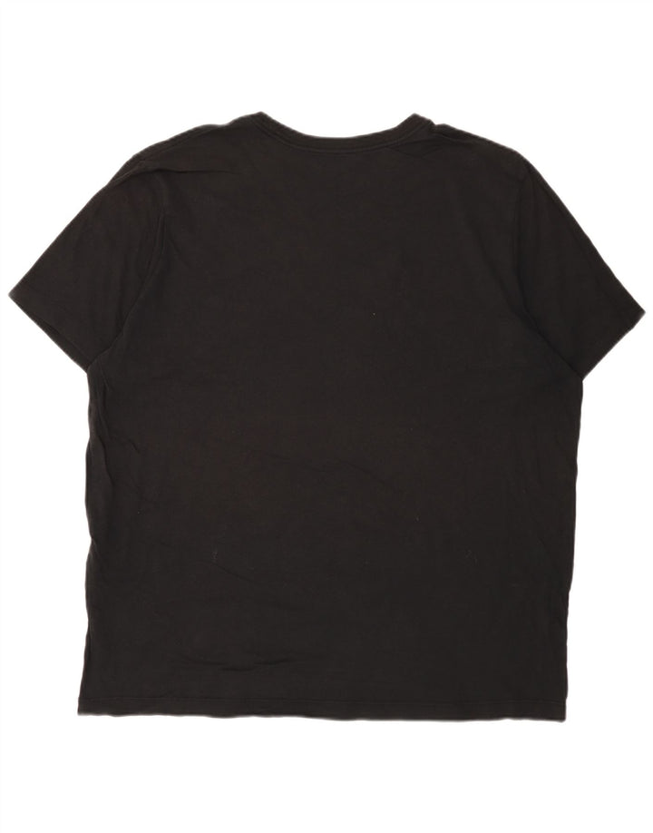T-shirt grafica da uomo Nike Top XL in cotone nero