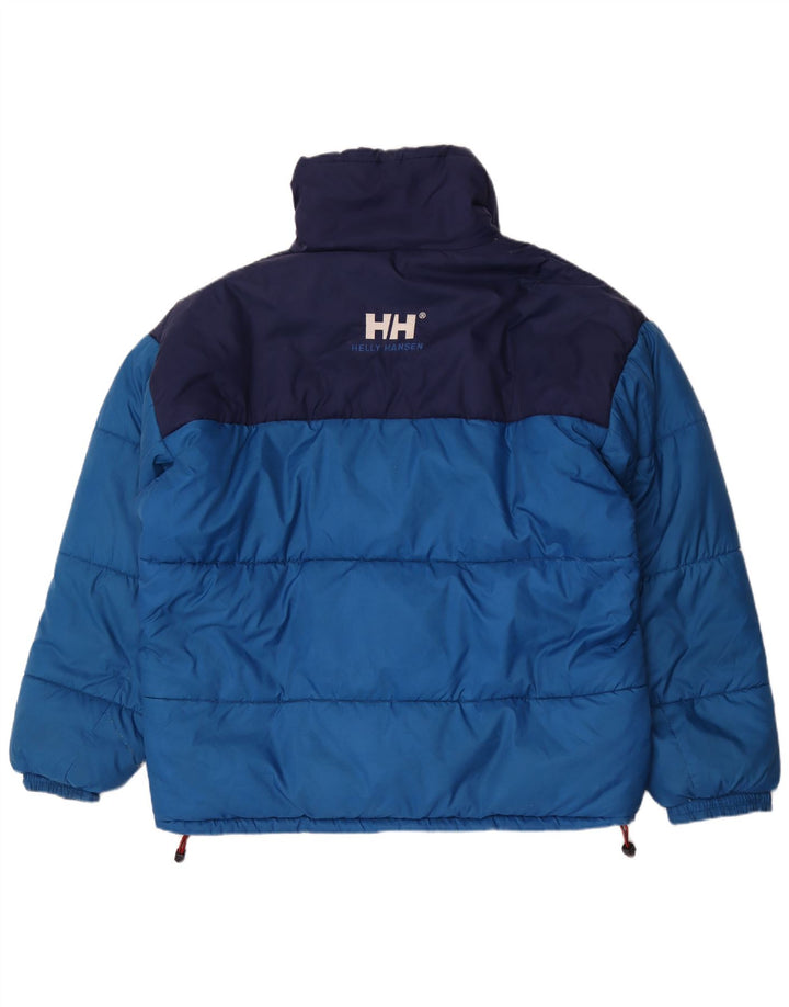 Giacca imbottita da uomo Helly Hansen UK 42 XL Nylon color block blu