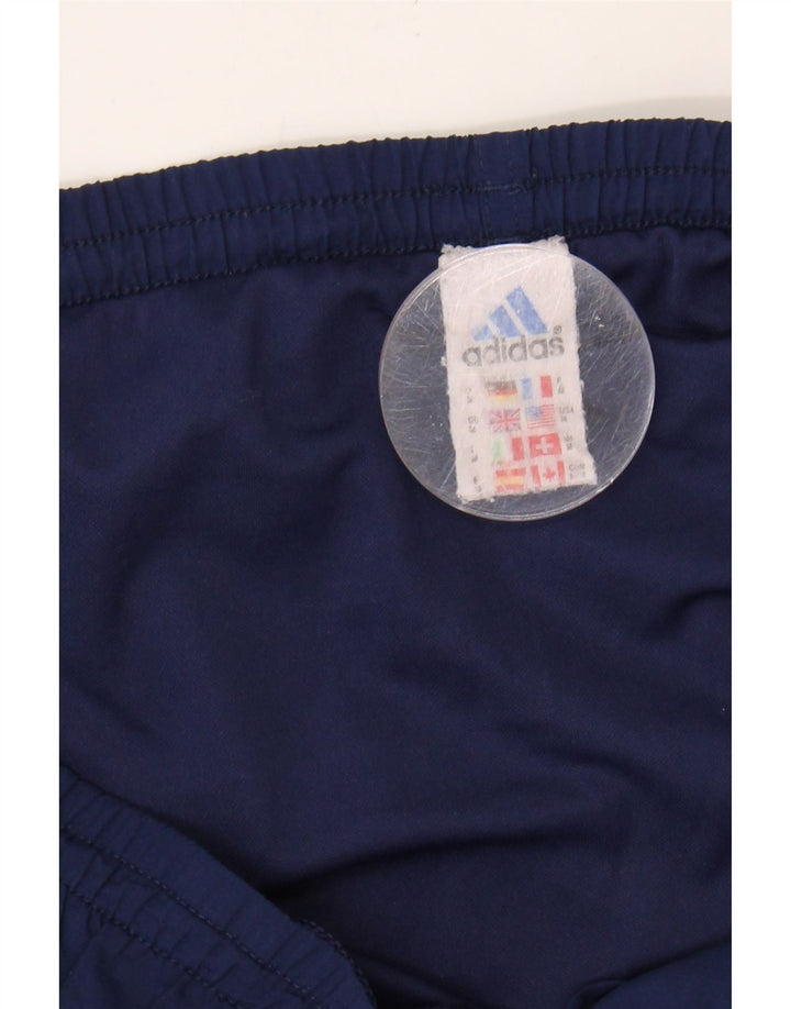 ADIDAS Mens Sport Shorts Medium  Navy Blue Polyester Vintage Adidas and Second-Hand Adidas from Messina Hembry 