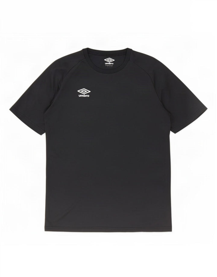 T-shirt Umbro da uomo grande grande nera