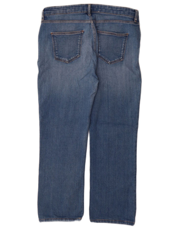 Jeans Cropped Donna Trussardi W28 L25 Cotone Blu