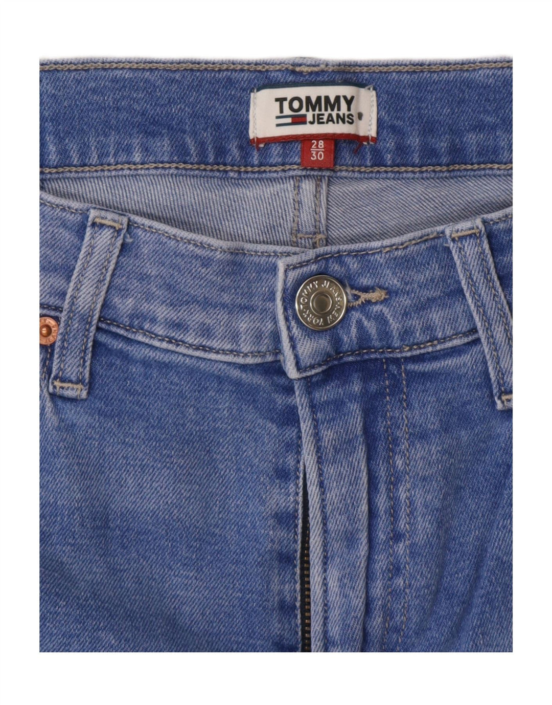 TOMMY HILFIGER Jeans slim da donna W28 L26 cotone blu