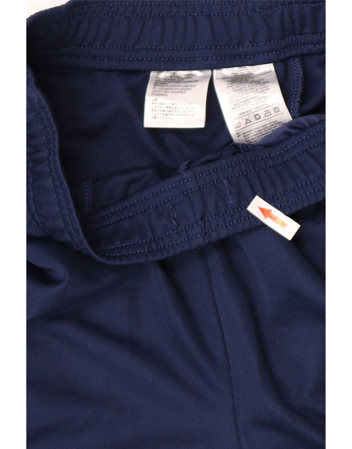 Pantaloni da tuta Adidas Aeroready da uomo piccoli in poliestere blu navy