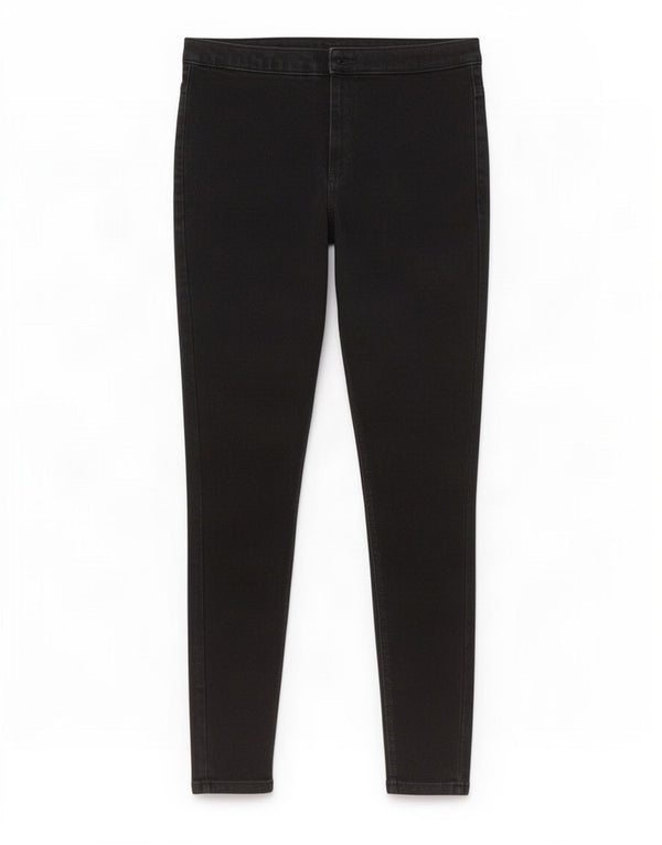 Jeans super skinny da donna Marks & Spencer UK 16 Large W30 L29 Cotone nero