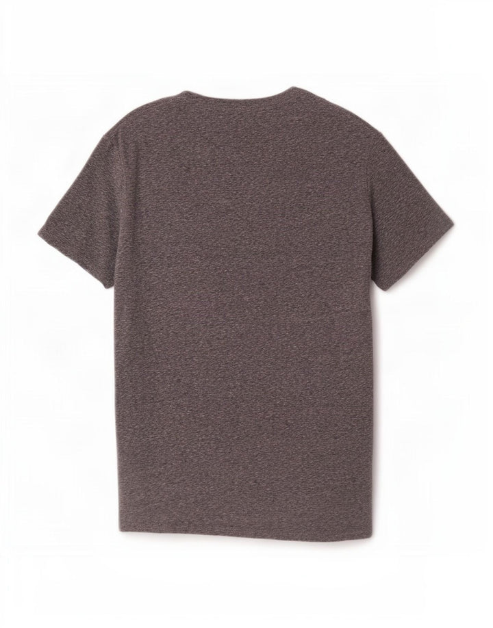 T-shirt da uomo vestibilità regolare Tommy Hilfiger Top XL poliestere chiazzato grigio