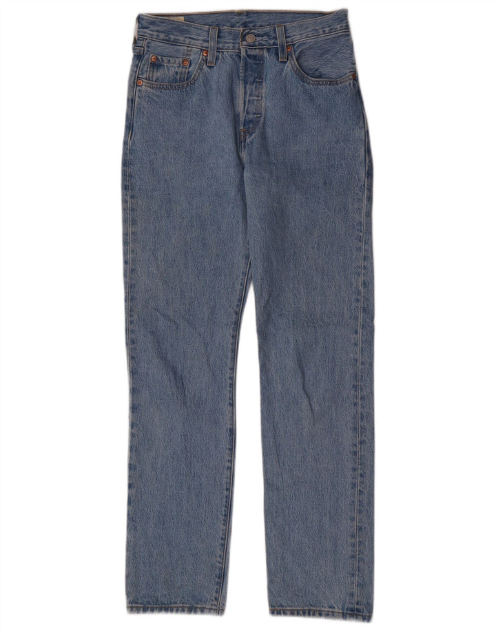 Jeans dritti Levi's 501 da donna W25 L30 cotone blu