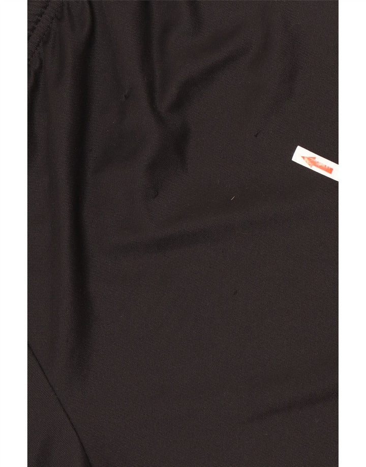 Pantaloncini sportivi da uomo Adidas grandi in poliestere nero