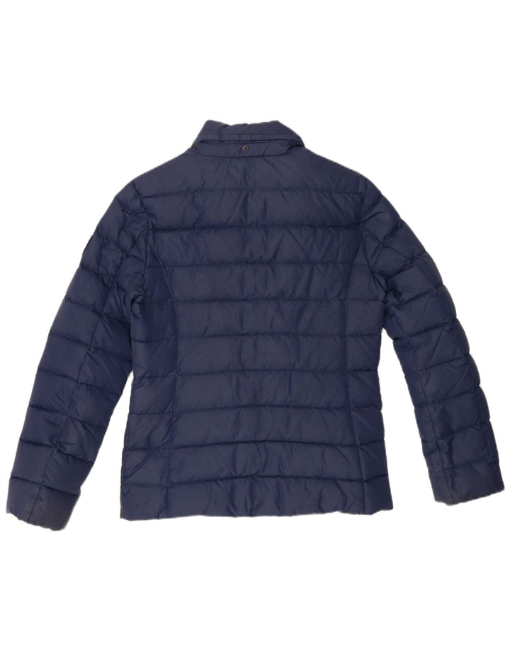 Giacca imbottita da donna Tommy Hilfiger UK 14 poliestere medio blu navy