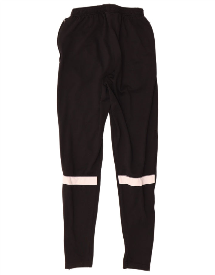 Pantaloni da tuta Nike Dri Fit da uomo, piccoli, in poliestere color block nero