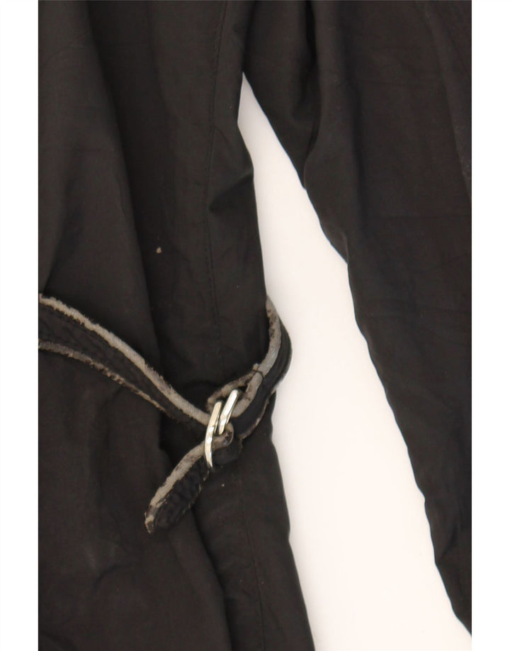 GEOX Womens Utility Jacket UK 14 Large Black Polyester Vintage Geox and Second-Hand Geox from Messina Hembry 