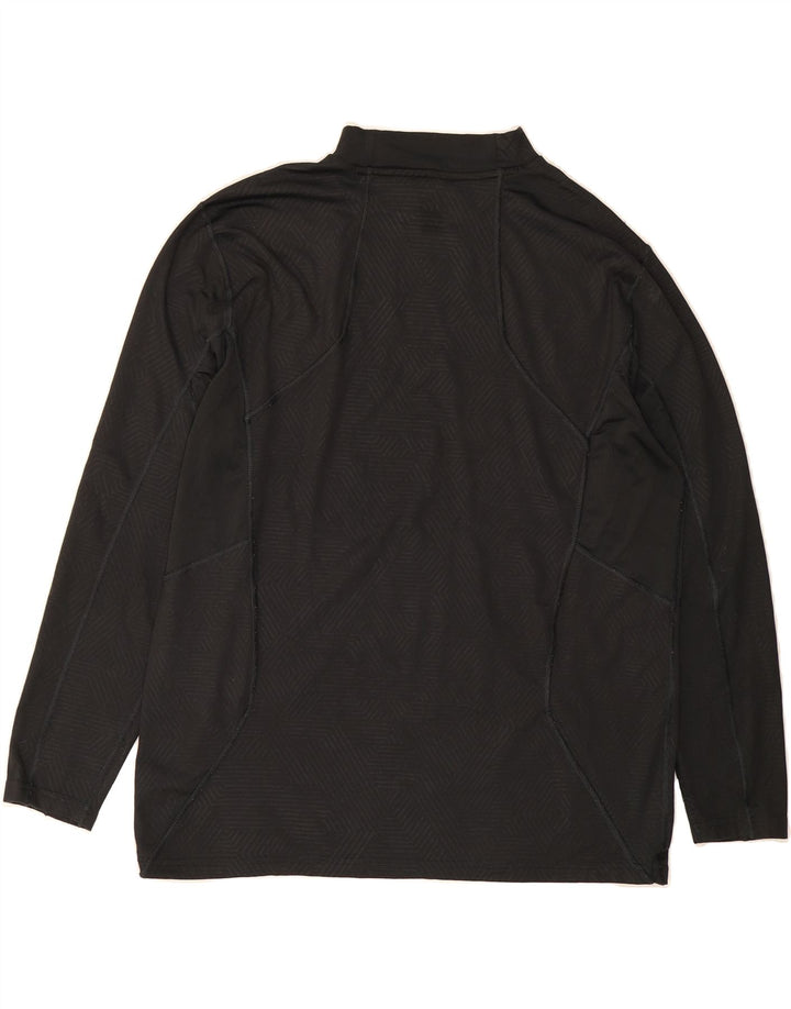 RUSSELL ATHLETIC Mens Dri-Power Pullover Tracksuit Top Large Black Vintage Russell Athletic and Second-Hand Russell Athletic from Messina Hembry 