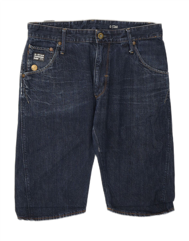 G-STAR Mens Denim Shorts W33 Medium  Blue Cotton Vintage G-Star and Second-Hand G-Star from Messina Hembry 