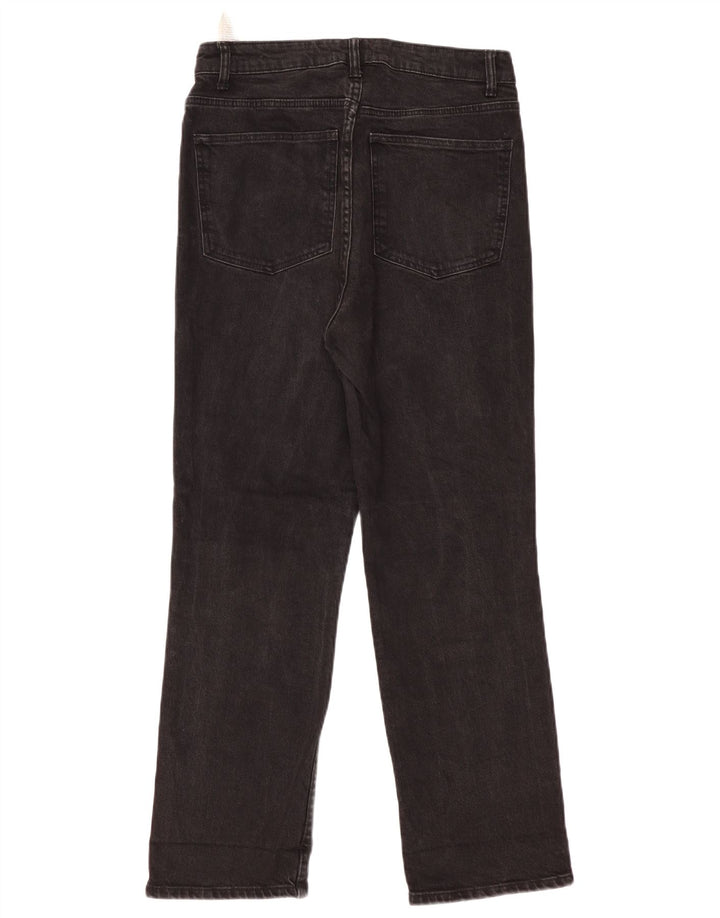 Jeans dritti da donna Zara EU 42 Large W32 L29 Neri