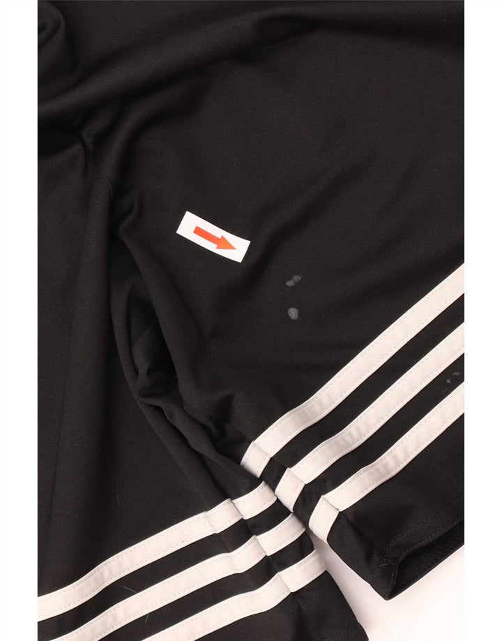 Pantaloncini sportivi Adidas Climalite da uomo medio poliestere nero