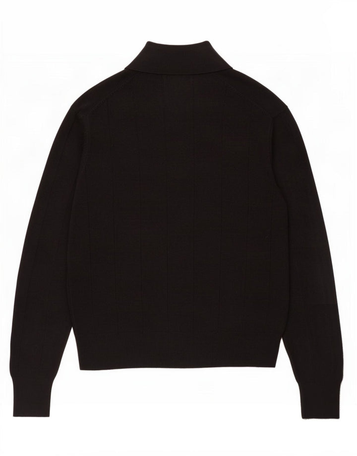 Maglione da uomo Dockers con collo alto, acrilico nero medio