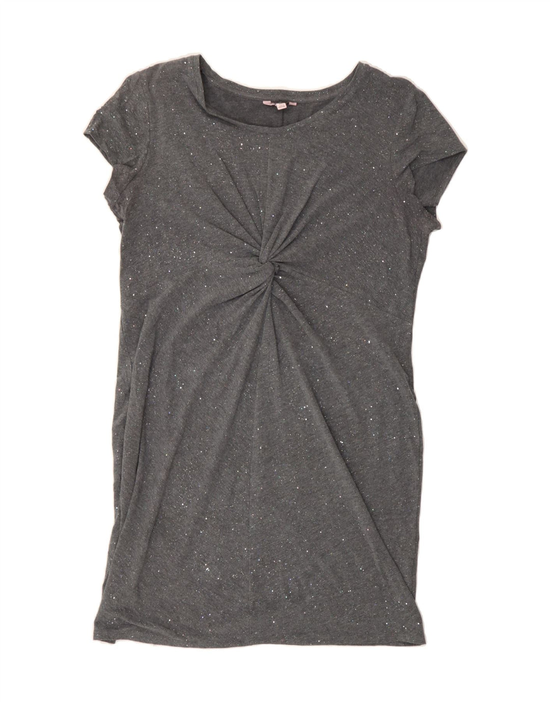 JUICY COUTURE Womens Basic Dress UK 18 XL Grey Spotted Polyester Vintage Juicy Couture and Second-Hand Juicy Couture from Messina Hembry 
