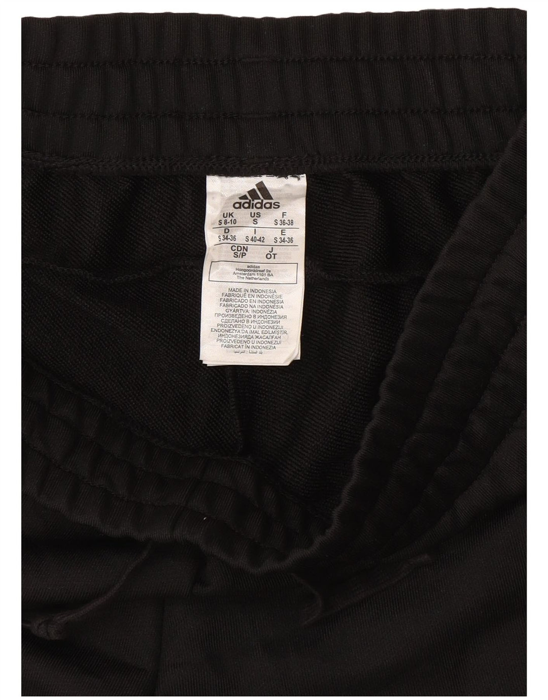Pantaloni da tuta da donna Adidas Joggers UK 8/10 Small Nero