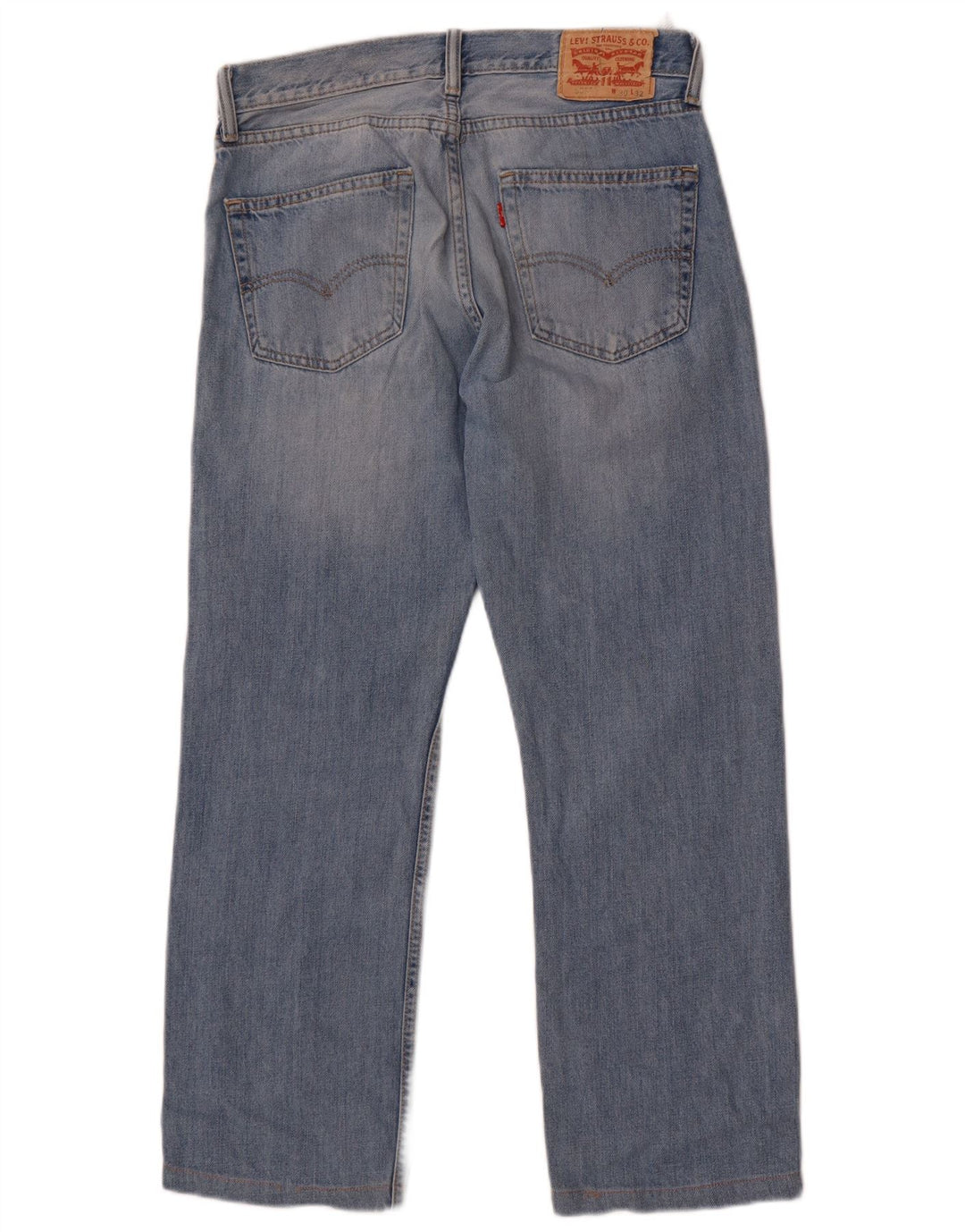Levi's Uomo 505 Jeans dritti W30 L27 Cotone Blu