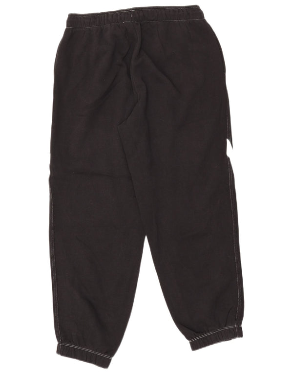 Pantaloni da tuta con grafica NIKE da donna Joggers UK 10 piccoli cotone nero