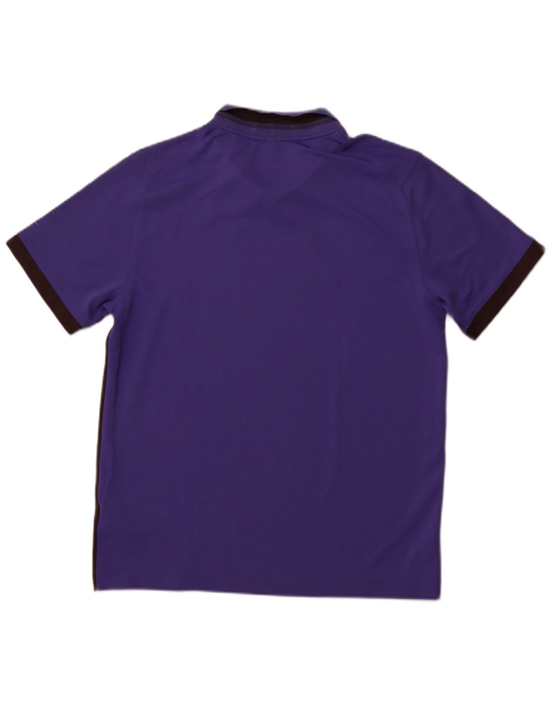 Polo NIKE da uomo Dri Fit in poliestere color block viola medio