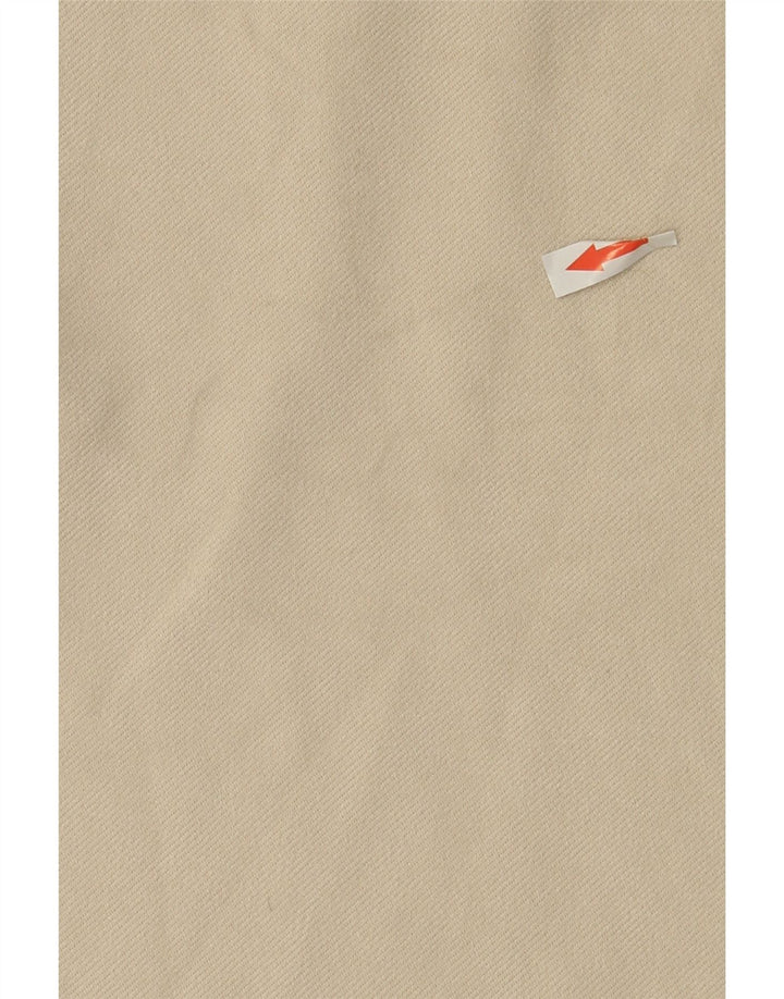 Abito a trapezio da donna Zara UK 14 Poliestere bianco sporco medio