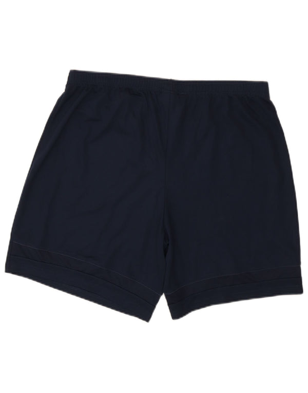 Pantaloncini sportivi Nike Dri Fit da uomo XL in poliestere blu navy