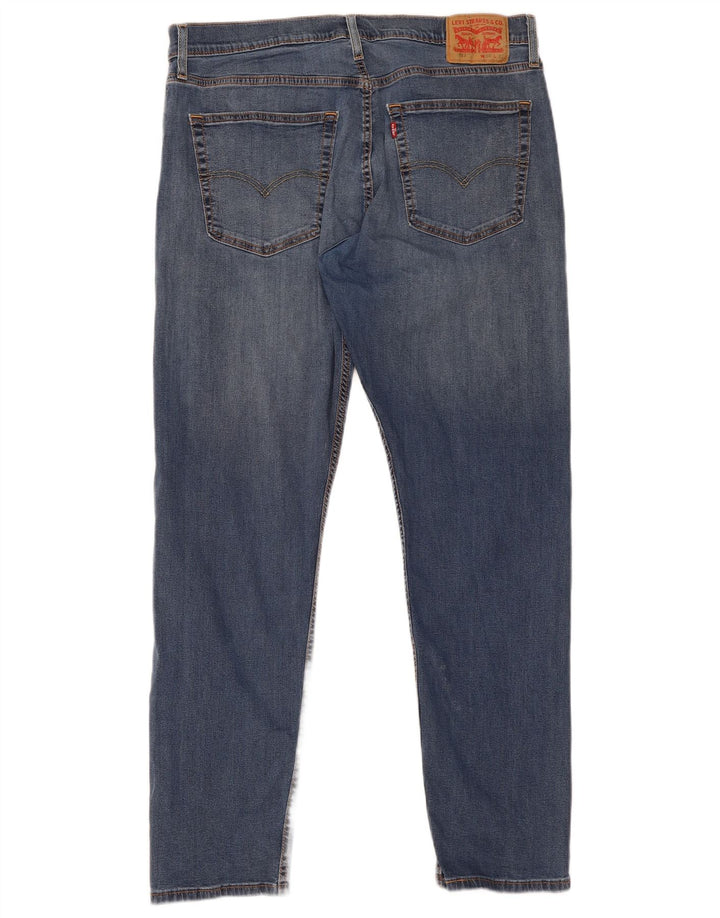 Jeans Levi's Uomo 512 Slim Tapered W36 L32 Cotone Blu