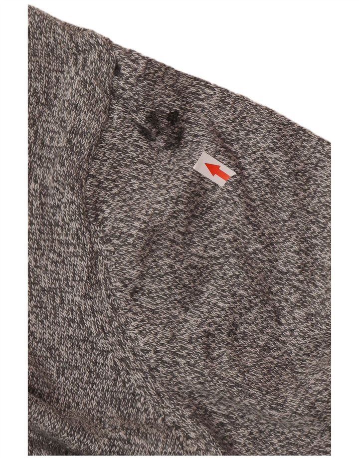 Maglione maglione girocollo da uomo Marks & Spencer piccolo grigio screziato