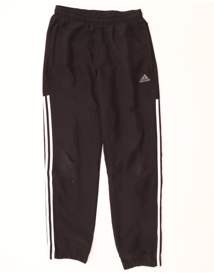Pantaloni da tuta da uomo Adidas Joggers piccoli in poliestere nero