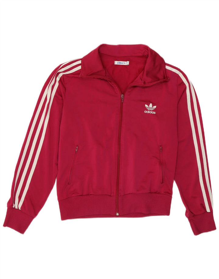 Giacca da ginnastica grafica da donna Adidas EU 40 poliestere viola medio