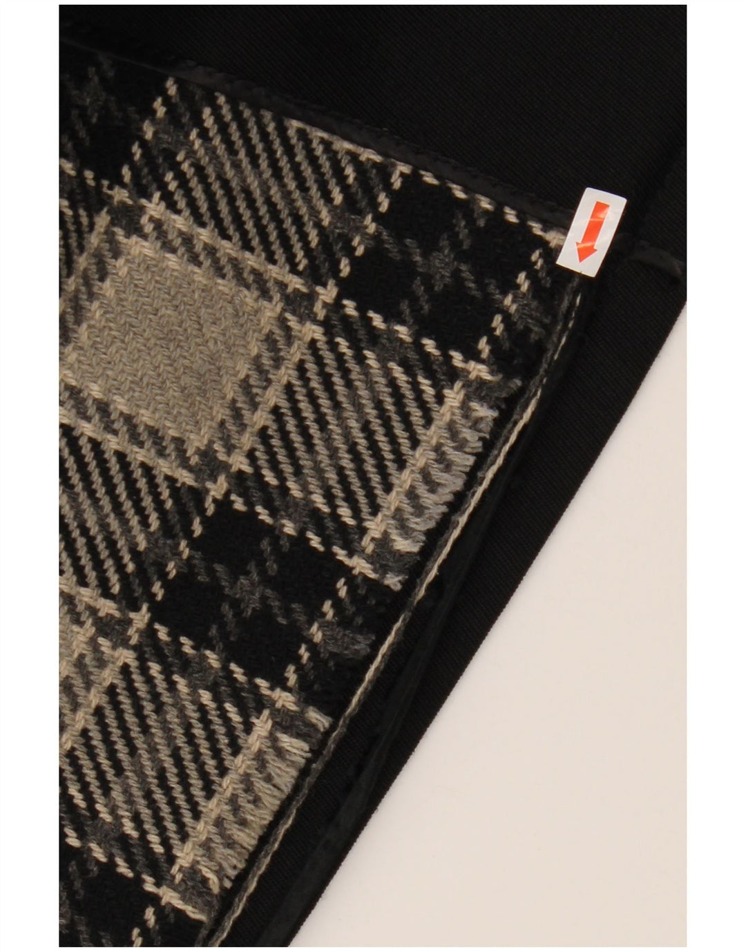 Trench da uomo LORD IT 48 medio in lana nera