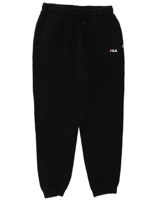 Pantaloni da tuta da donna Fila Joggers UK 14 Large Nero Cotone