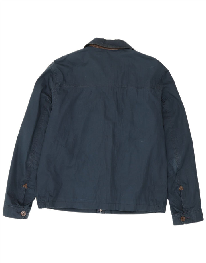 Giacca da uomo Timberland UK 40 Large in cotone blu navy