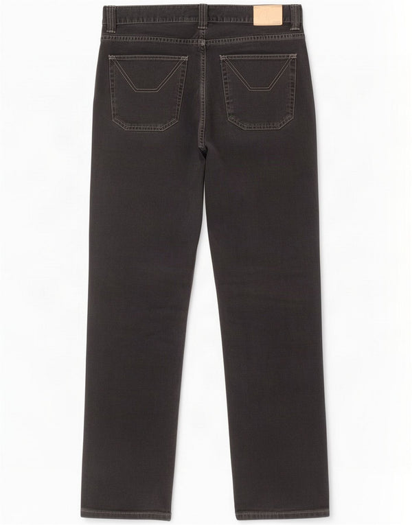 Jeckerson Jeans dritti da uomo W33 L30 Cotone grigio