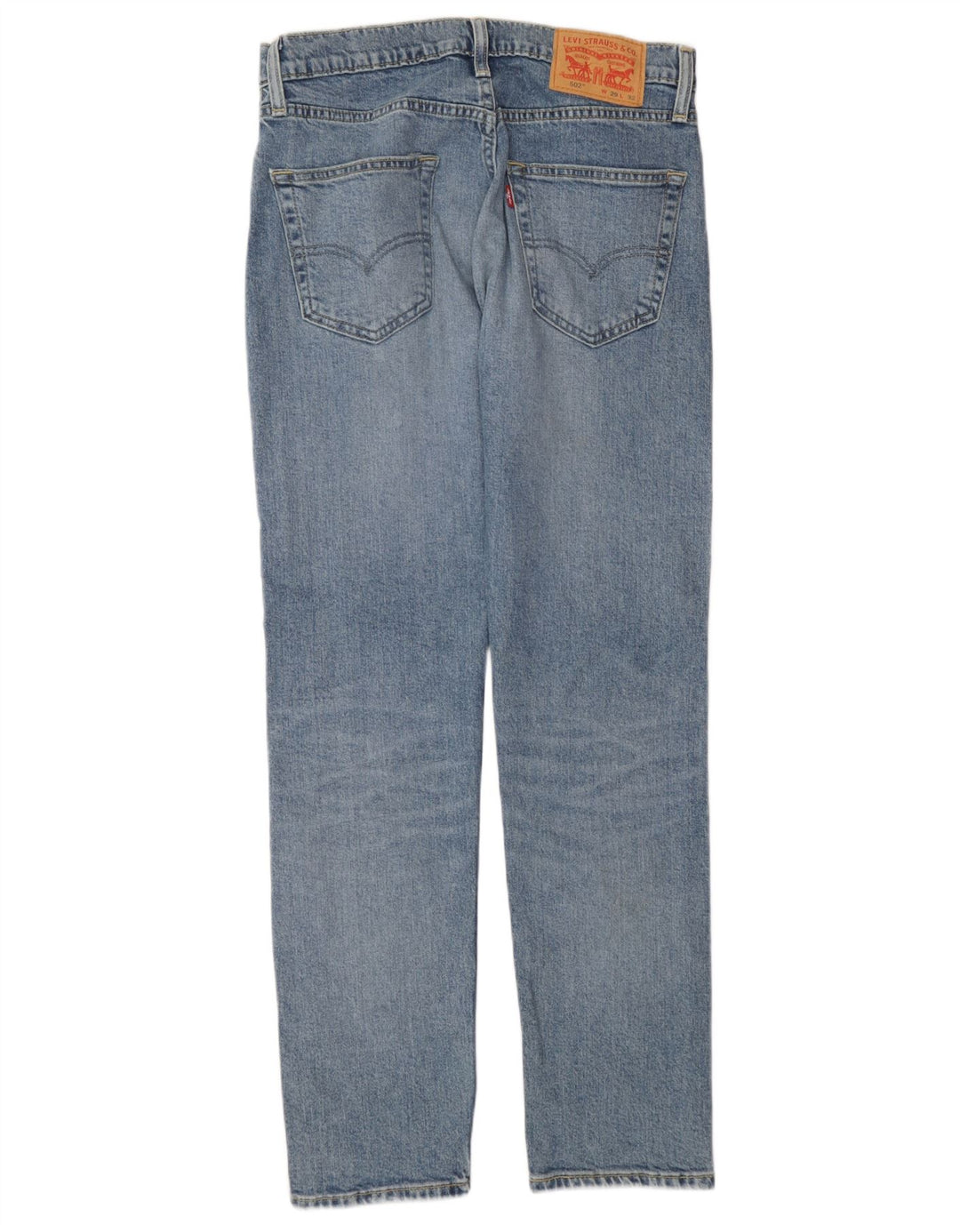 Levi's Uomo 502 Jeans affusolati W29 L32 Cotone blu