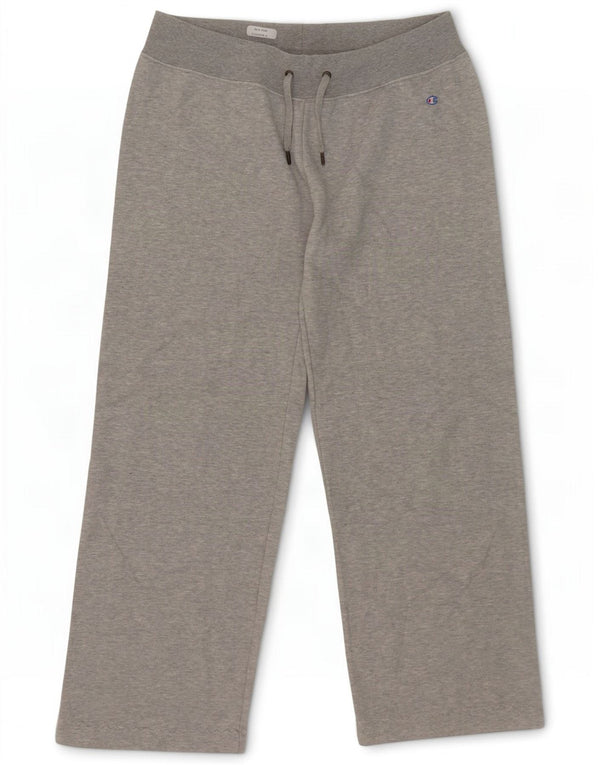Pantaloni da tuta da donna Champion Heritage Classics Crop UK 18 XL Grigio