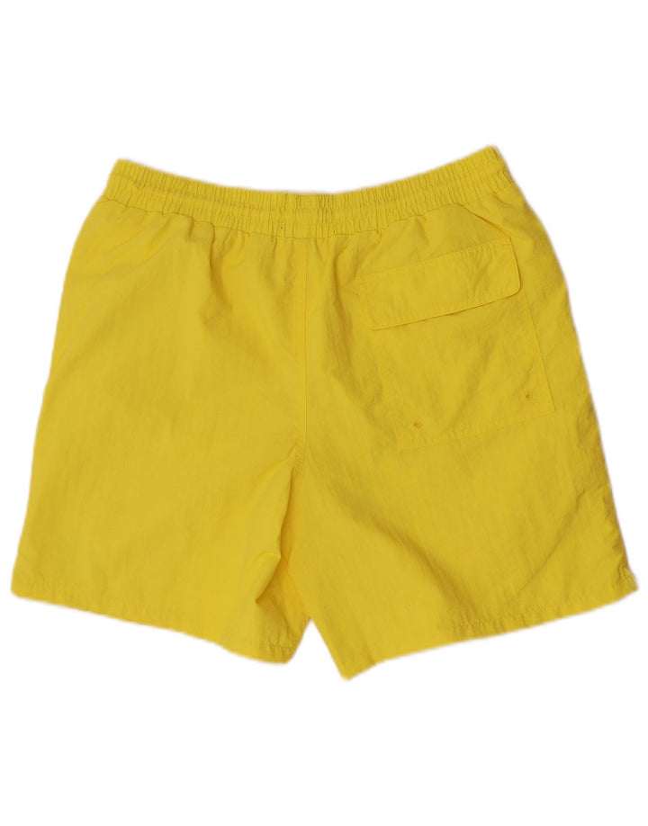 Pantaloncini da bagno da uomo Lyle & Scott grandi in nylon giallo