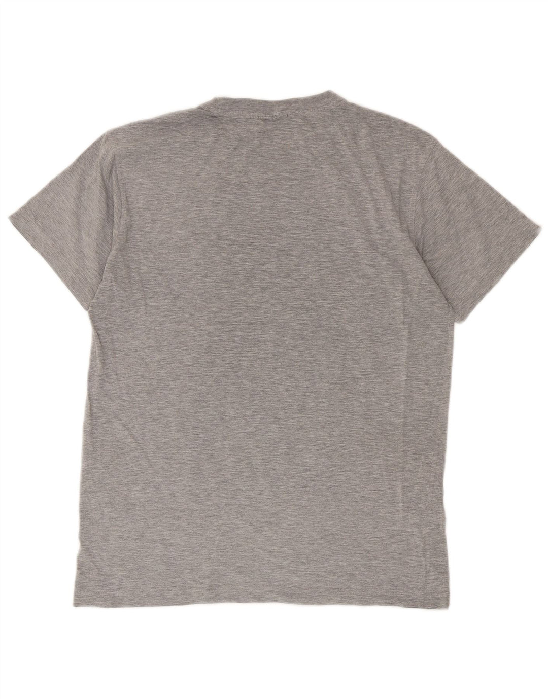T-shirt grafica da uomo Fila Top in cotone grigio medio