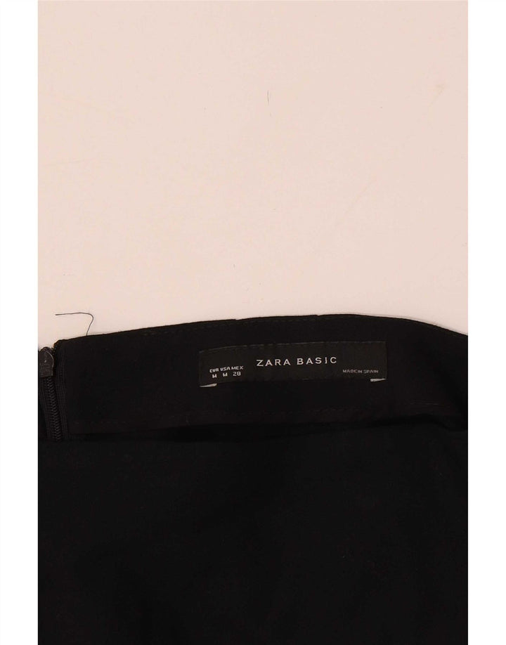 Minigonna da donna Zara media W28 poliestere nero